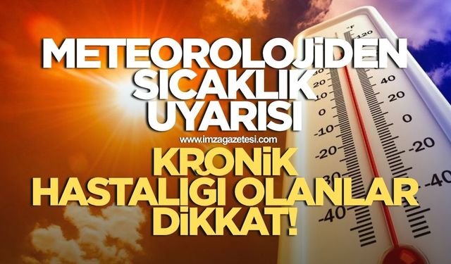 Batı Karadeniz'de hava sıcaklıkları yükseliyor! Kronik hastalığı olanlar dikkat