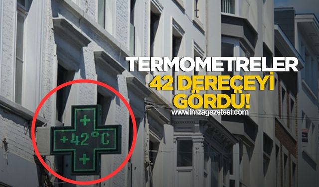 Termometreler 42 dereceyi gördü! Turuncu alarm verildi!