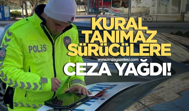 Emniyet güçleri vatandaşın can güvenliğini riske atanlara acımadı