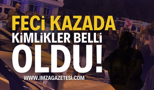 Zonguldak Kozlu Sahil Yolu Kazasında Kimlikler Belli Oldu!