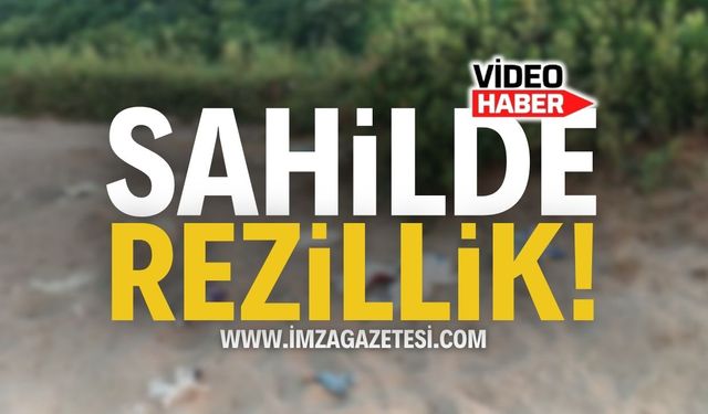 Mugada Sahili'nde Çirkin Görüntü!