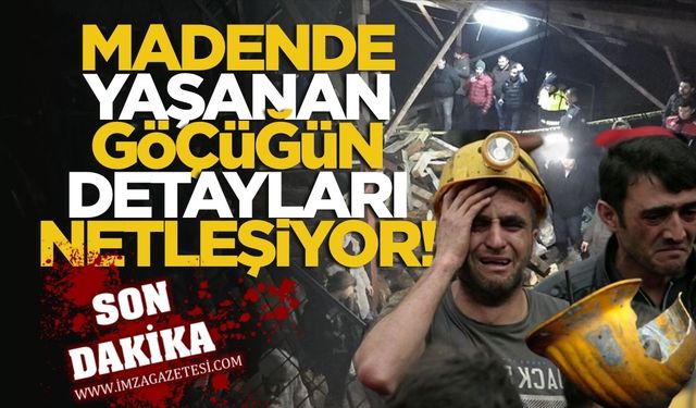 Valilik duyurdu! Madendeki göçükte 4 işçi kurtarıldı, 1 işçi mahsur kaldı!