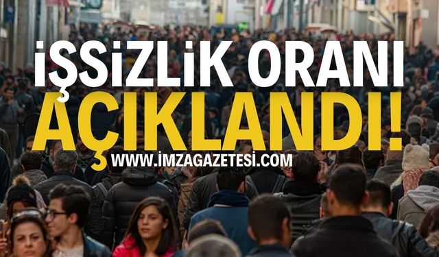 TÜİK Açıkladı: İşsizlik Yükselişte