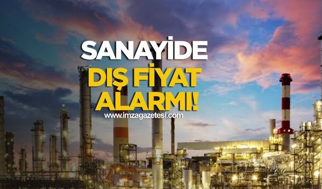Sanayide Dış Fiyat Alarmı!