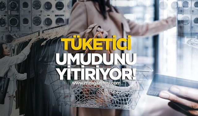 Tüketici Umudunu Yitiriyor... Ekonomik Beklentilerde Sert Düşüş!