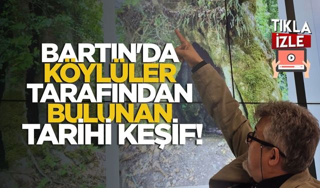 Bartın'da Köylüler Tarafından Bulunan Tarihi Keşif!