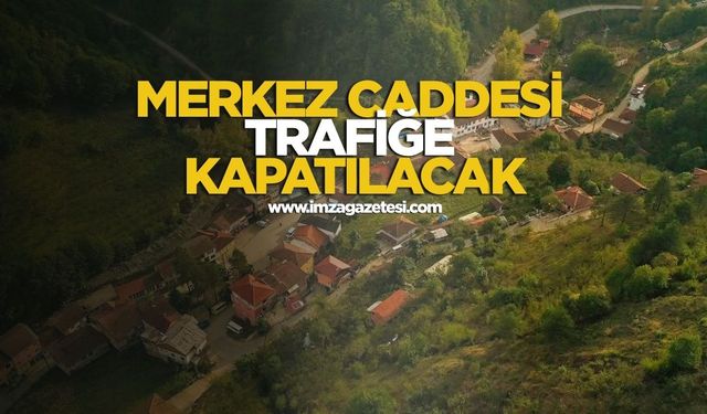 Merkez Caddesi trafiğe kapatılacak! Gümeli’de yeni dönem başlıyor...