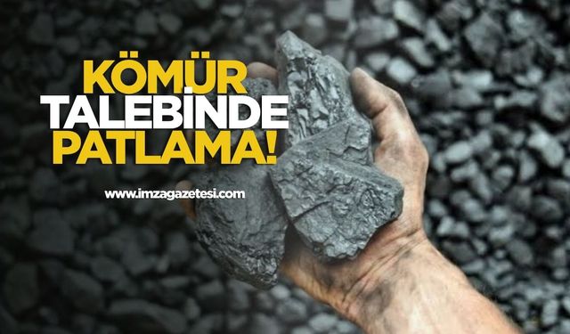 Kömür Talebinde Patlama!