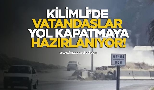 Kilimli’de Vatandaşlar Yol Kapatmaya Hazırlanıyor!