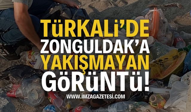 Zonguldak Türkali'de Çirkin Görüntü!