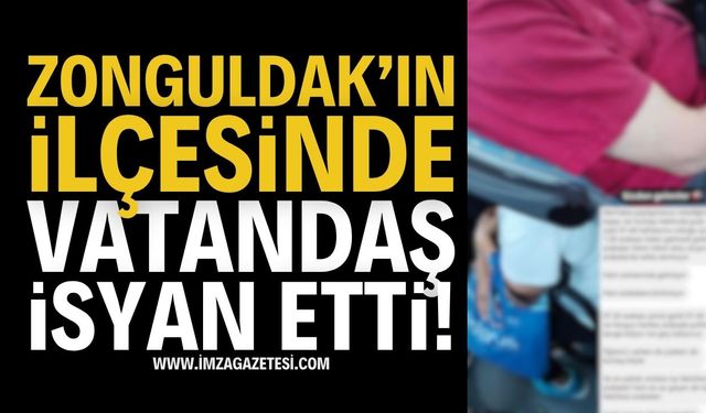 Zonguldak'ın İlçesinde Otobüs Krizi!