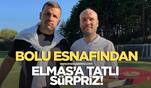 Bolu esnafından Zonguldakspor’a tatlı sürpriz