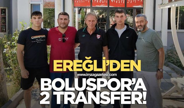 Boluspor Ereğli'den 2 oyuncuyu birden transfer etti