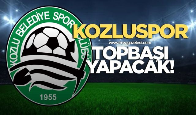 Kozlu Belediyespor topbaşı yapacak