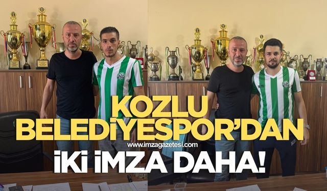 Kozlu Belediyespor’dan iki imza daha