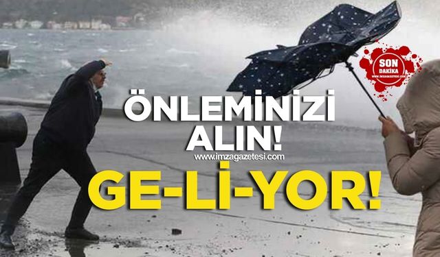 Meteoroloji uyardı! Sıcaklıklar gidiyor, yağmur fırtına geliyor!