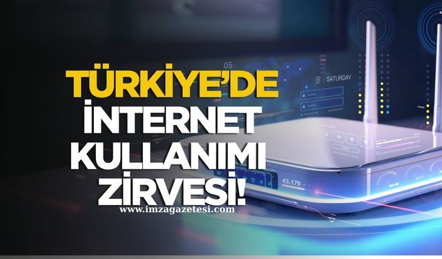 TÜİK açıkladı! Nerdeyse internet kullanmayan yok!