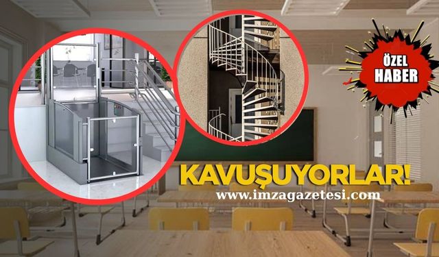 Engelli asansörü ve yangın merdivenine kavuşuyorlar!