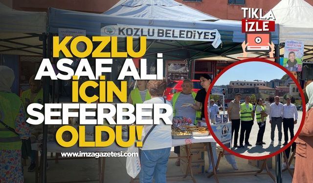 DMD Hastası Asaf Ali'ye Kozlu'dan ve Siyasilerden Destek!