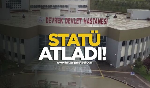 Devrek Hastanesi Statü Atladı!
