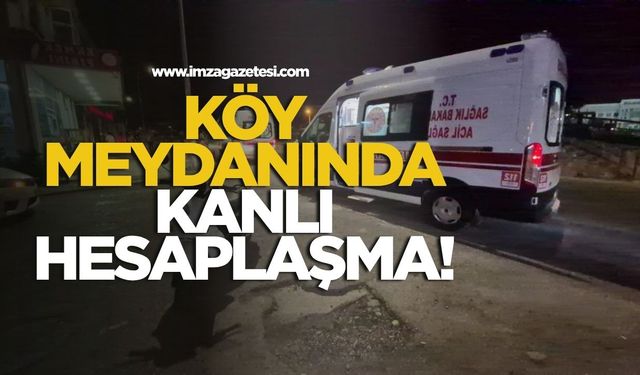 Köy Meydanında Kanlı Hesaplaşma!