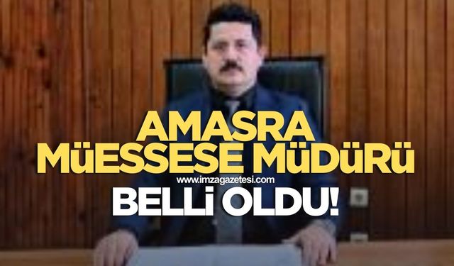 TTK Amasra Müessese Müdürü oldu!