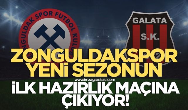 Zonguldakspor bugün yeni sezonun ilk hazırlık maçına çıkıyor
