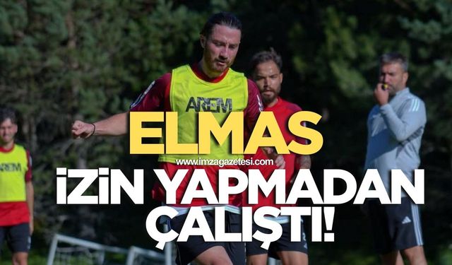 Zonguldakspor Galataspor maçı sonrasında izin yapmadan çalışmalarını sürdürüyor