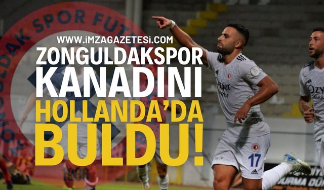 Zonguldakspor kanadını Hollanda’da buldu