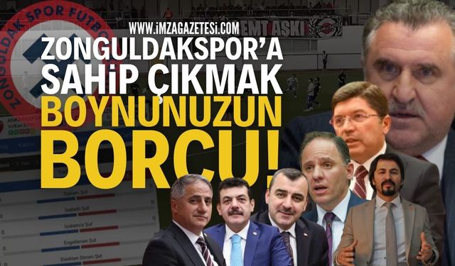 Zonguldakspor’a sahip çıkmak boynunuzun borcu!