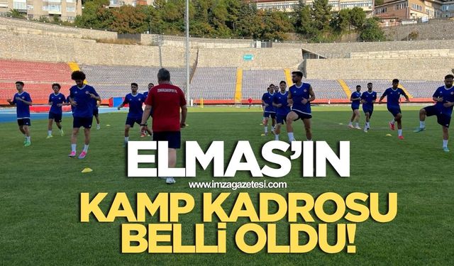 Zonguldakspor’un Bolu kampı kadrosu belli oldu