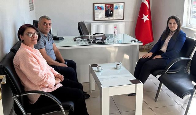 Kaymakamdan Muhtara Ziyaret!