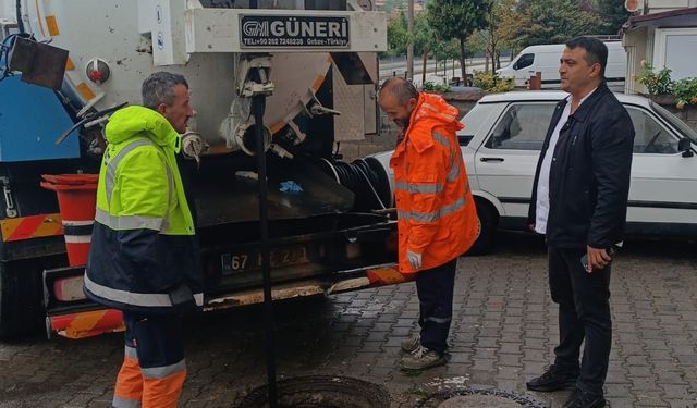 Devrek Belediyesi Yağmur ve Sel Riskine Karşı Hazırlık Yaptı!