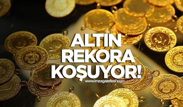 Altın rekora koşuyor!