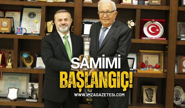 Erdemir ve Ereğli Belediyesi arasında samimi başlangıç!
