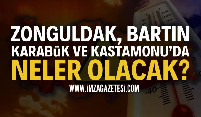 Bolu, Bartın, Düzce, Kastamonu, Zonguldak ve Karabük’e Sel Uyarısı!