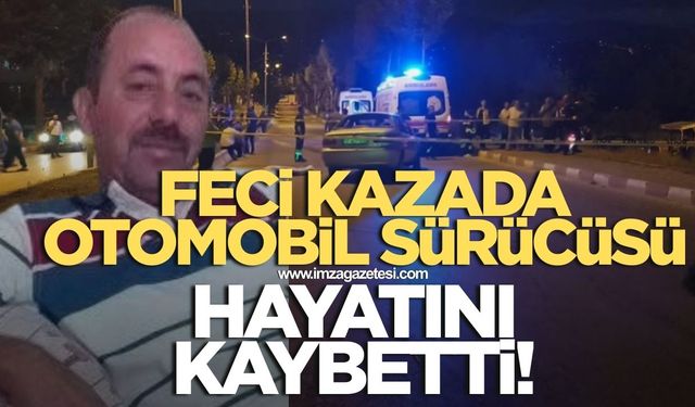 Mustafa İnci feci kazada hayatını kaybetti