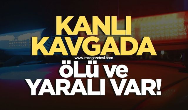 Kanlı Kavgada Ölü Ve Yaralı Var