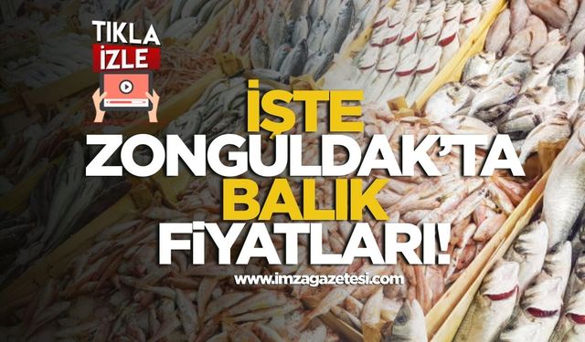 Balık fiyatlarını sosyal medyadan paylaştı!