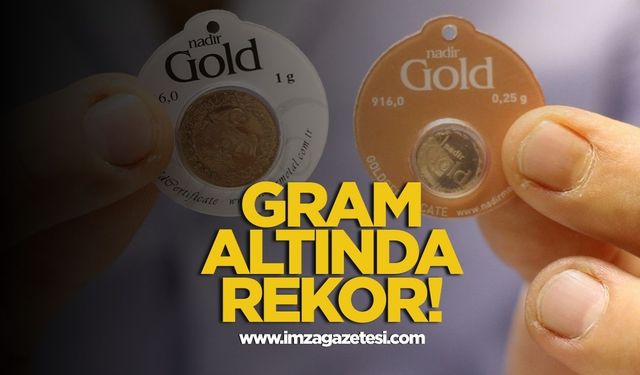 Gram altında rekor!