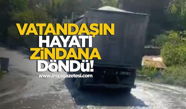 Çatalağzı Çağkent Sitesi sakinlerinin hayatı zindana döndü!
