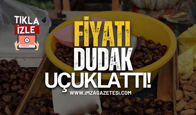 Zonguldak'ta Kestane Satışı Başladı! Fiyatı Dudak Uçuklattı!