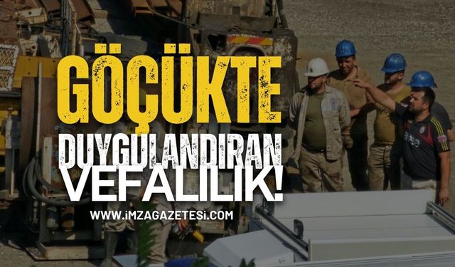 TTK’daki Göçükte Duygulandıran Vefalılık!
