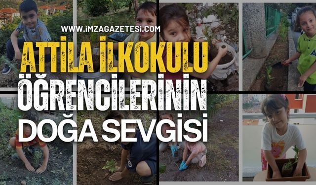 Kozlu Attila İlkokulu Öğrencilerinin Doğa Sevgisi...