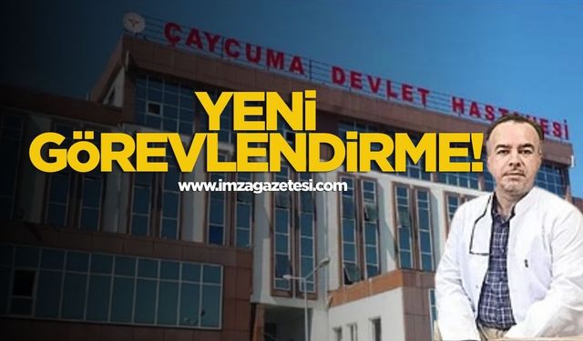 Çaycuma'da yeni görevlendirme... Kaymakamdan ziyaret...