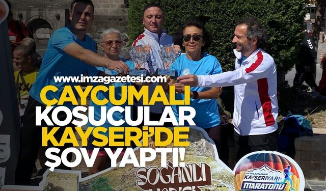Çaycumalı Sporcular Kayseri'de Şov Yaptı!