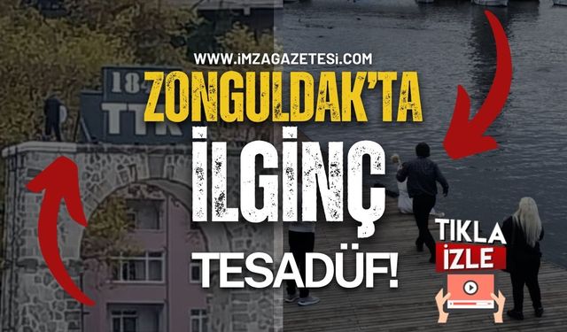 Zonguldak'ta İlginç Tesadüf! Bir Yanda İntihar Girişimi, Diğer Yanda Düğün Fotoğrafı Çekimi...