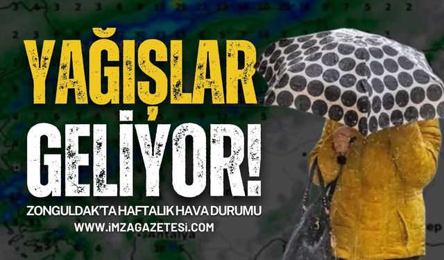 Meteoroloji Uyardı! Yağışlar Geliyor! Zonguldak'ta Durumu...