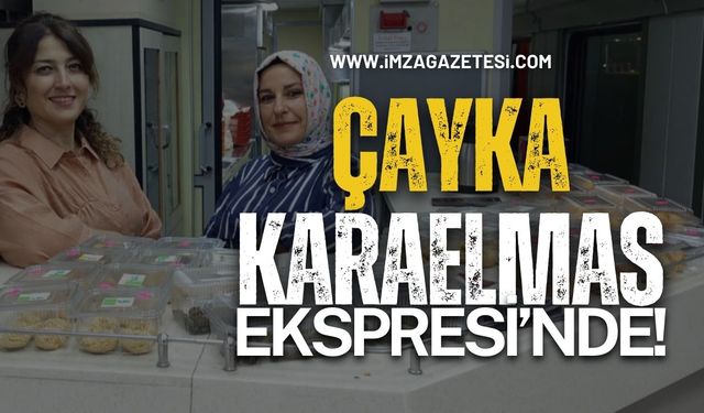 Karaelmas Ekspresi'nde ÇAYKA Ürünleri...