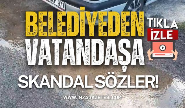 Kozlu'da su akar belediye bakar! Vatandaşın ihbarına skandal cevap!